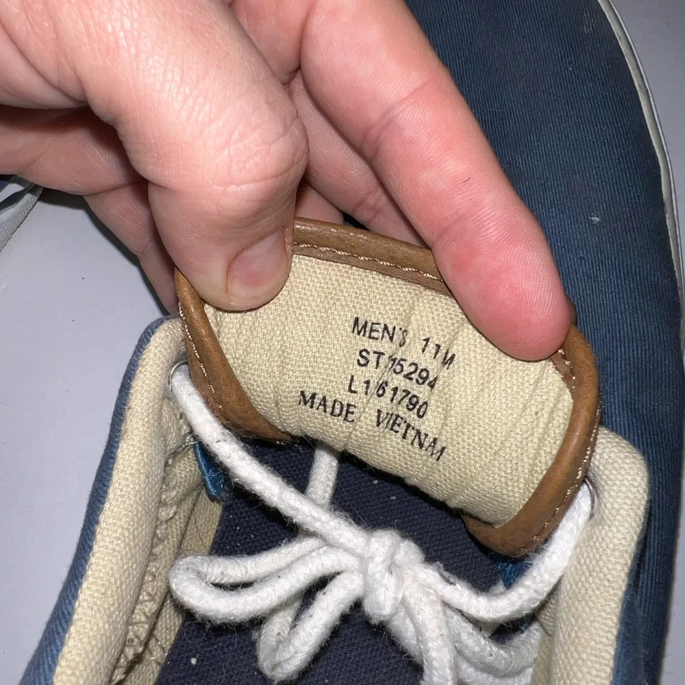 Sperry Men's Blue Casual Shoes USED